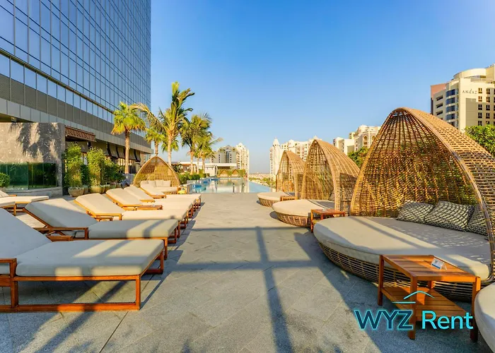 Opulent Studio In Palm Tower With Sea View