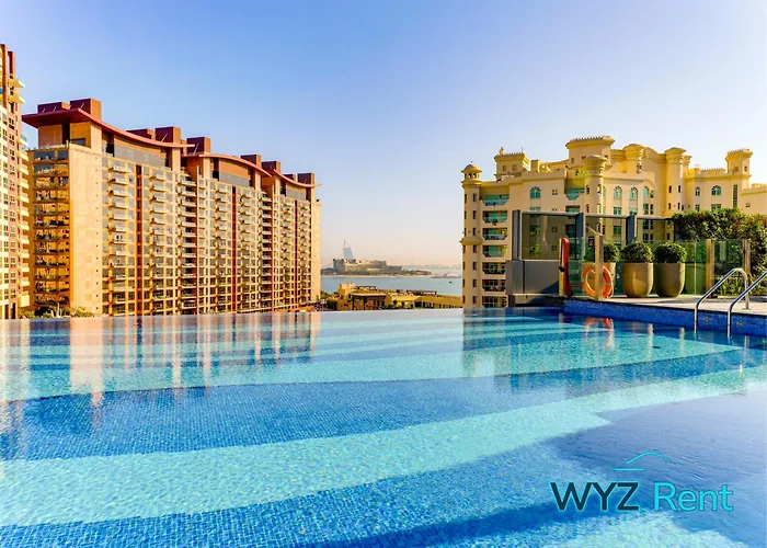 Opulent Studio In Palm Tower With Sea View