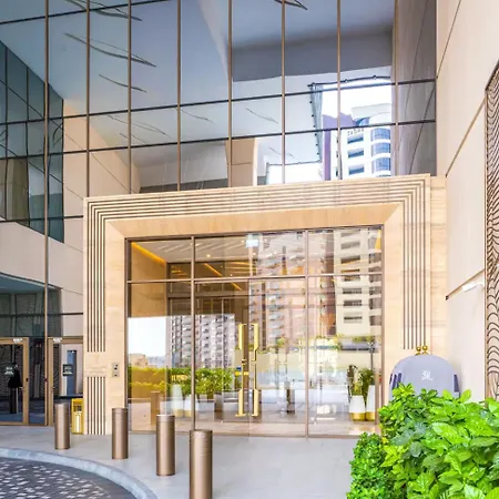 Opulent Studio In Palm Tower With Sea View Dubai Exterior photo