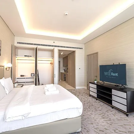 Opulent Studio In Palm Tower With Sea View Dubai Exterior photo
