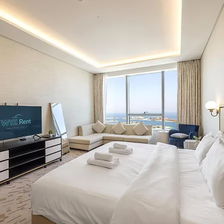 Opulent Studio In Palm Tower With Sea View Dubai Exterior photo